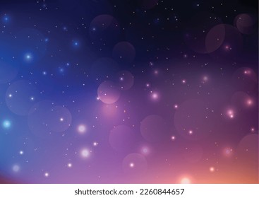 pastel bokeh defocused lights for a background. Vector illustration.
