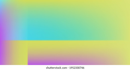 Pastel Bright Pink Smooth Surface Backdrop. Empty Violet Purple Gradient Mesh Screens Illustration. Yellow Neon Vivid Smooth Watercolor Colorful Surface. Blank Green Rainbow Office Background.