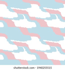 Pastel Brush stroke fur pattern design for fashion prints, homeware, graphics, backgrounds
