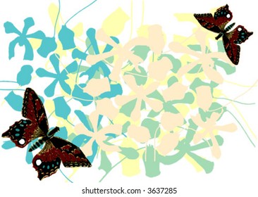 pastel butterfly