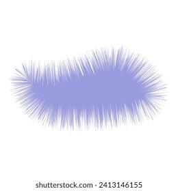 Pastel carpet shape. Vector illustration.