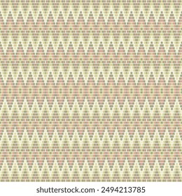 Pastel Chevron Dreams: A soothing geometric pattern of peach and mint chevron stripes creates a calming and elegant backdrop. 