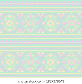 Weihnachtsmesse auf Pastellfarben, einfarbiger Hintergrund für Modetextilien, Strickwaren und Grafiken