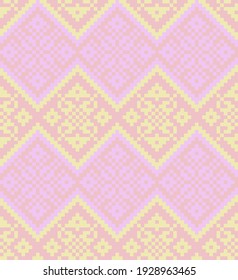 Pastel fondo de la isla de la feria navideña para textiles de moda, ropa de cama y gráficos