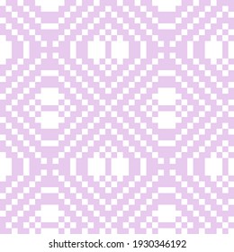 Pastel Christmas fair isle pattern background for fashion textiles, knitwear and graphics