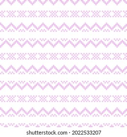 Pastel Christmas fair isle pattern background for fashion textiles, knitwear and graphics