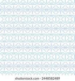 Pastel Christmas fair isle pattern design for fashion textiles, knitwear and graphics