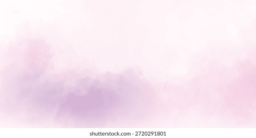 Pastellwolkenlandschaft: Weiche verträumte Himmelskulisse mit rosa und Lavendeltönen für ruhige romantische Stimmung