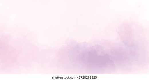 Pastellwolkenlandschaft: Weiche verträumte Himmelskulisse mit rosa und Lavendeltönen für ruhige romantische Stimmung eps10