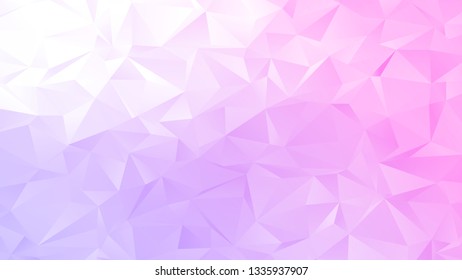 Pastel Cold Pink Low Poly Backdrop Design