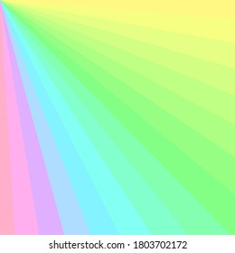 Abstrakte, pastellfarbene Hintergrundtextur mit Strahlen, Sonnenlicht, Tapetenmuster nahtlose Grafik-Design, Vektorgrafik-Trend