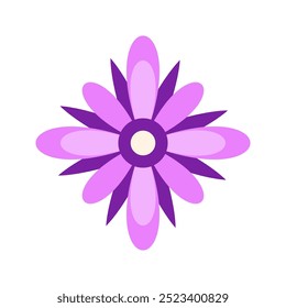 Illustration de pétales de fleurs en Abstrait couleur pastel
