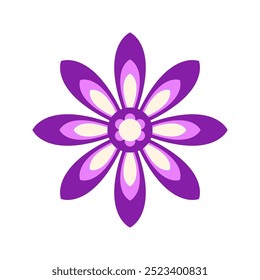 Illustration de pétales de fleurs en Abstrait couleur pastel
