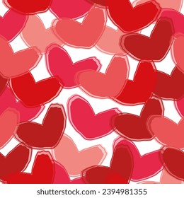  Pastel color background.  Seamless vector pattern on white background.