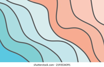 pastellfarbener Hintergrund, Vektorgrafik