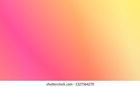 Pastel color blurred gradient background. For soft banner template. Vector illustration. Idea for your business. Sunrise color.