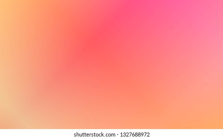 Pastel color blurred gradient background. For soft banner template. Vector illustration. Idea for your business. Sunrise color.