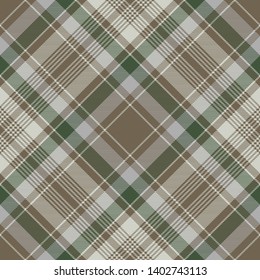 Pastel color check plaid seamless pattern. Vector illustration.