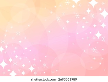 Pastel color circle pattern design There is a frame to add text. Abstract background pastel minimal style with space for text - design for  background  social media, postcards, poster, business card