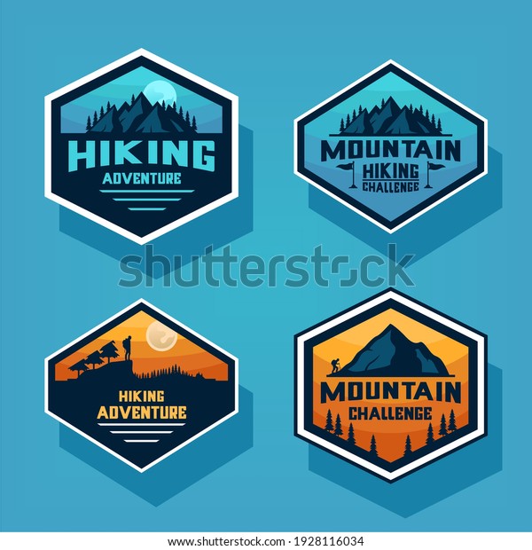 pastel color climber logo\
design shape