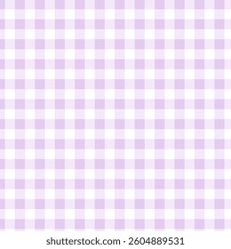 Pastel Color Gingham Check seamless pattern design
