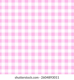 Pastel Color Gingham Check seamless pattern design