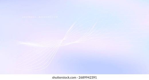 Fundo de onda líquida de cor pastel, abstrato, ilustração vetor de design moderno.