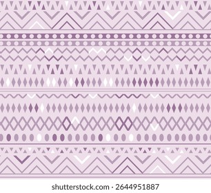 Pastel cor monocromática Geometria tribal vetor sem costura padrão, Geo orgânico ideias de padrão sem costura para pano de fundo, têxtil, decoração de casa, modelo, brochura, homens camisas. papel de parede, embrulho de presente. 