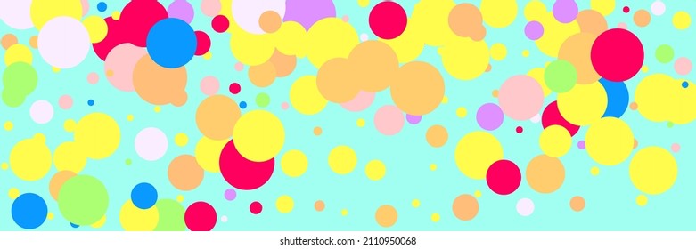 Pastel Color Multicolor Bordo Beige Background. Red Purple Green Dark Kids Print. Children Vibrant White Play Indigo Blue Textile. Circles Pink Rainbow Violet Yellow Bright Design Pic.