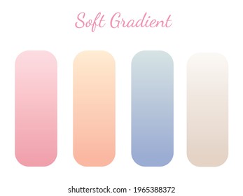 pastel color palette  collection soft gradation colors  color gradation palette