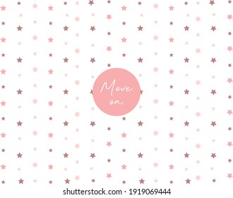 Color pastel patrón geométrico sin fisuras, ornamentos elegantes, diseño para la decoración, papel envolvente, impresión, tela o textil, colección maravillosa con mensajes inspiradores, ilustración vectorial