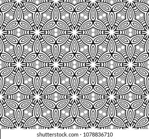 Pastel color seamless lace pattern with abstract geometric flower. Super fashion design background for invitation card. illustration