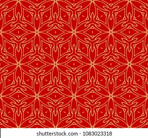 Pastel color seamless lace pattern with abstract geometric flower. Stylish fashion design background for invitation card. illustration.