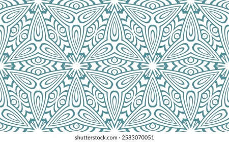 Pastel color seamless lace pattern with abstract geometric flower. Super fashion design background for invitation card. illustration