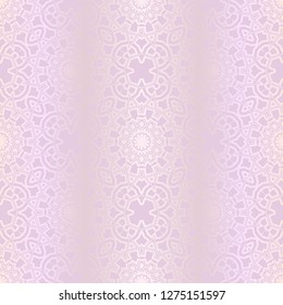 Pastel color Seamless Pattern With Abstract Floral And Leave Style. Repeating Sample Figure And Line. For Modern Interiors Design, Wallpaper, Textile Industry. Vector