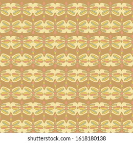 Pastel color seamless pattern. Abstract vector background. Perfect for the spring and summer season.