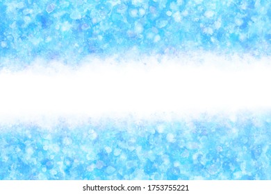pastel color summer blue ice abstract on natural grunge watercolor hand paint background, vector illustration