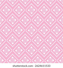 pastel color tribal vector seamless pattern with doodle elements. aztec fancy abstract geometric art print. ethnic hipster background. hand drawn. Wallpaper, cloth design, fabric, tissue, textile
