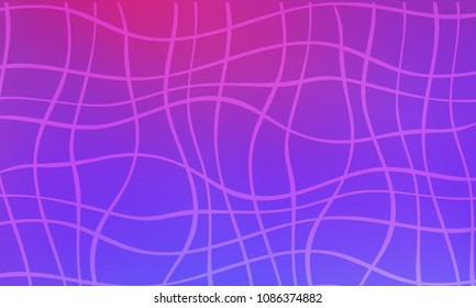 Pastel color vector abstract doodle background. Wave elegant pattern with blur gradient. The pattern can be used for wallpapers and coloring books, banner or poster