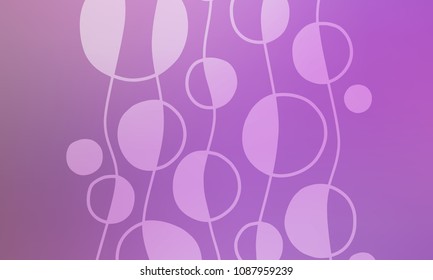 Pastel color vector abstract doodle background. Wave elegant pattern with blur gradient. The pattern can be used for wallpapers and coloring books, banner or poster