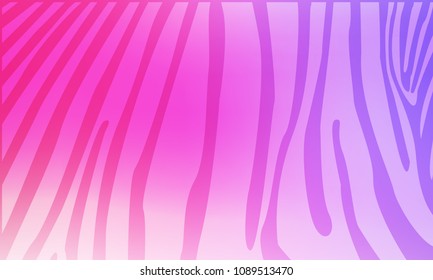 Pastel color vector abstract doodle background. Wave elegant pattern with blur gradient. The pattern can be used for wallpapers and coloring books, banner or poster