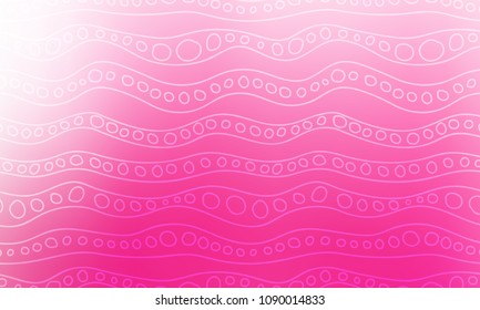 Pastel color vector abstract doodle background. Wave elegant pattern with blur gradient. The pattern can be used for wallpapers and coloring books, banner or poster