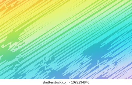 Pastel color vector abstract doodle background. hatch doodles elegant pattern with blur gradient. The pattern can be used for wallpapers and coloring books, banner or poster