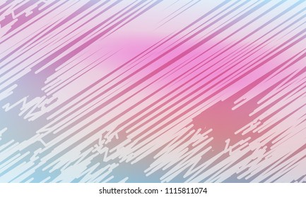 Pastel color vector abstract doodle background. hatch doodles elegant pattern with blur gradient. The pattern can be used for wallpapers and coloring books, banner or poster