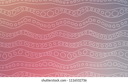 Pastel color vector abstract doodle background. Wave elegant pattern with blur gradient. The pattern can be used for wallpapers and coloring books, banner or poster