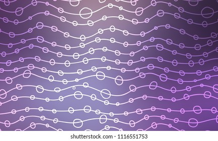 Pastel color vector abstract doodle background. Wave elegant pattern with blur gradient. The pattern can be used for wallpapers and coloring books, banner or poster