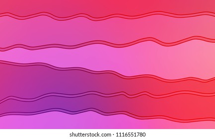 Pastel color vector abstract doodle background. Wave elegant pattern with blur gradient. The pattern can be used for wallpapers and coloring books, banner or poster