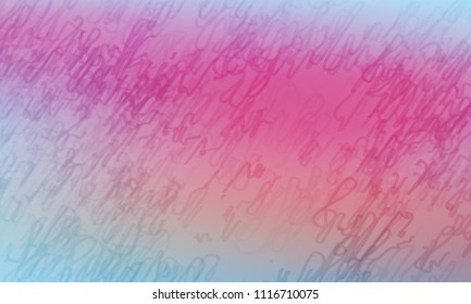 Pastel color vector abstract doodle background. hatch doodles elegant pattern with blur gradient. The pattern can be used for wallpapers and coloring books, banner or poster