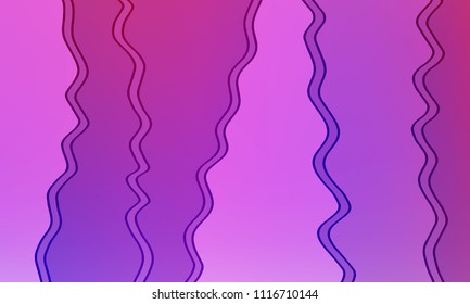 Pastel color vector abstract doodle background. Wave elegant pattern with blur gradient. The pattern can be used for wallpapers and coloring books, banner or poster