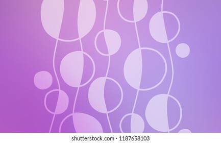 Pastel color vector abstract doodle background. Wave elegant pattern with blur gradient. The pattern can be used for wallpapers and coloring books, banner or poster